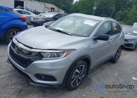 2019 Honda Hr-V Sport из США, поврежденный, VIN 3CZRU5H15KM705182
